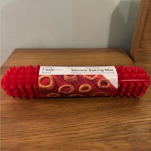 Mainstays Textured Red Silicone Baking Mat